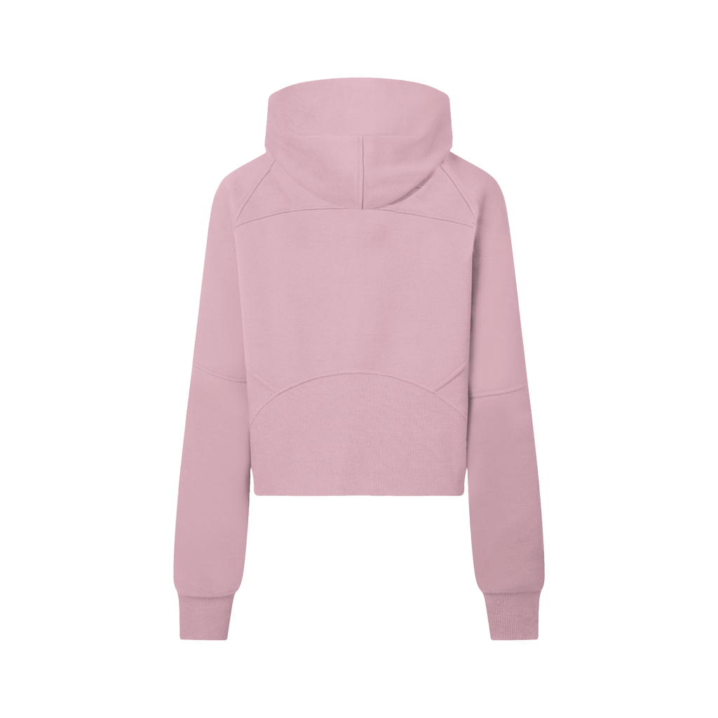 Original Saturated Cropped Half-Zip Hoodie