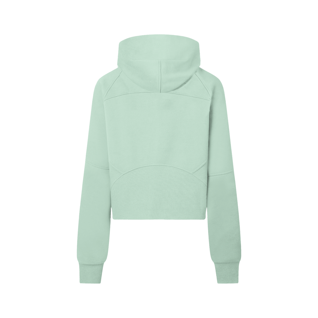 Original Saturated Cropped Half-Zip Hoodie